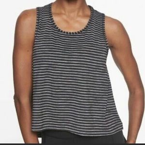 Athleta Chi Striped Muscle Tank, Small